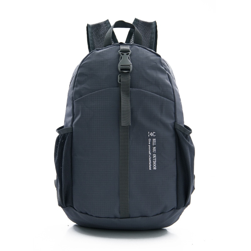 Große Kapazität Faltbare Reise Rucksack Wasserdichte Nylon Schwarz Casual Rucksäcke rugzak Kleine Rucksack Für Männer mochila escolar