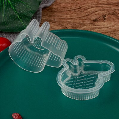 DIY Sushi Mold Onigiri Rice Ball Food Press Triangular Sushi Maker Mold Sushi Kit Japanese Kitchen Bento Accessories: E