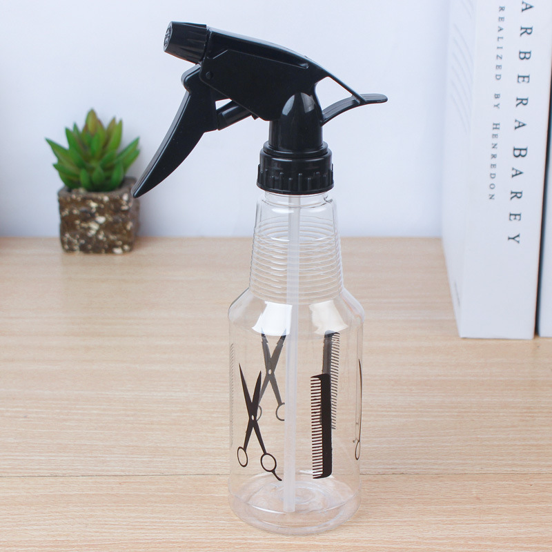 1/2 Stuks Kappers Spray Fles Water Sproeier Transparante Make-up Stijl Draagbare Plastic Spray Fles Salon Kapper Haar tool: lichtgroen