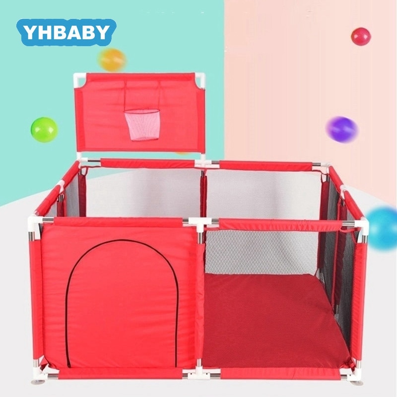 bambino scatola Bambini Barriera di Sicurezza Palle da Biliardo Pieghevole Bambini cestino E Campo di Calcio per 0-6 Anni di Età I Bambini di scatola