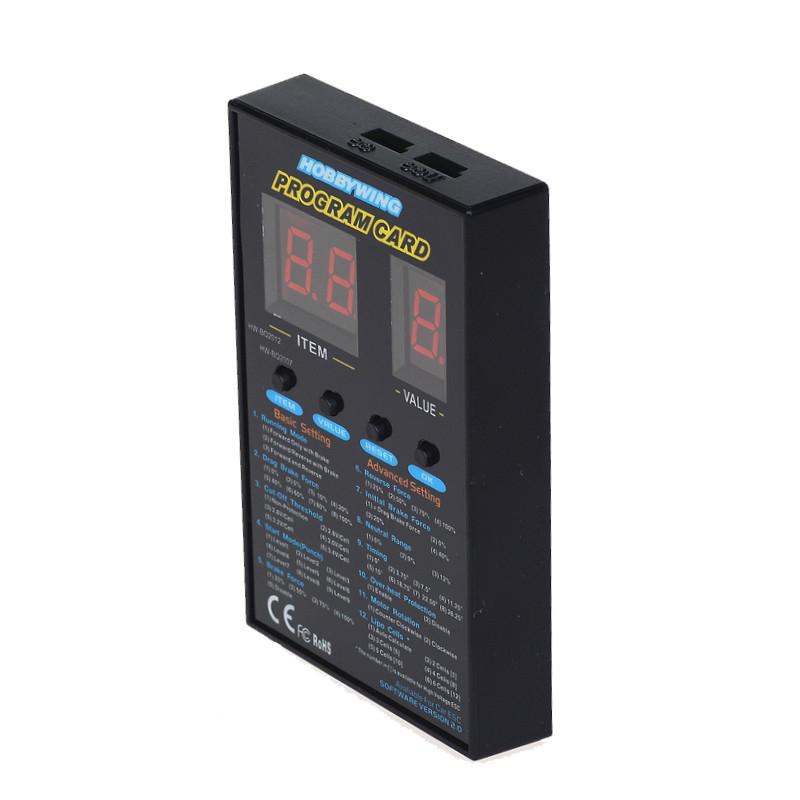Hobbywing RC Car Program Card LED Program Box 2C 86020010 Programm Card For XERUN and EZRUN Series Car Brushless ESC