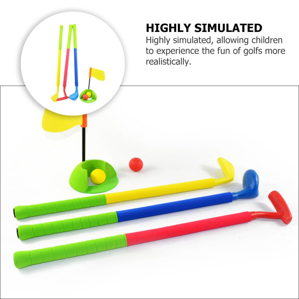 1 Set Educatief Sport Kid Sport Speelbal Indoor Outdoor Golfs Game