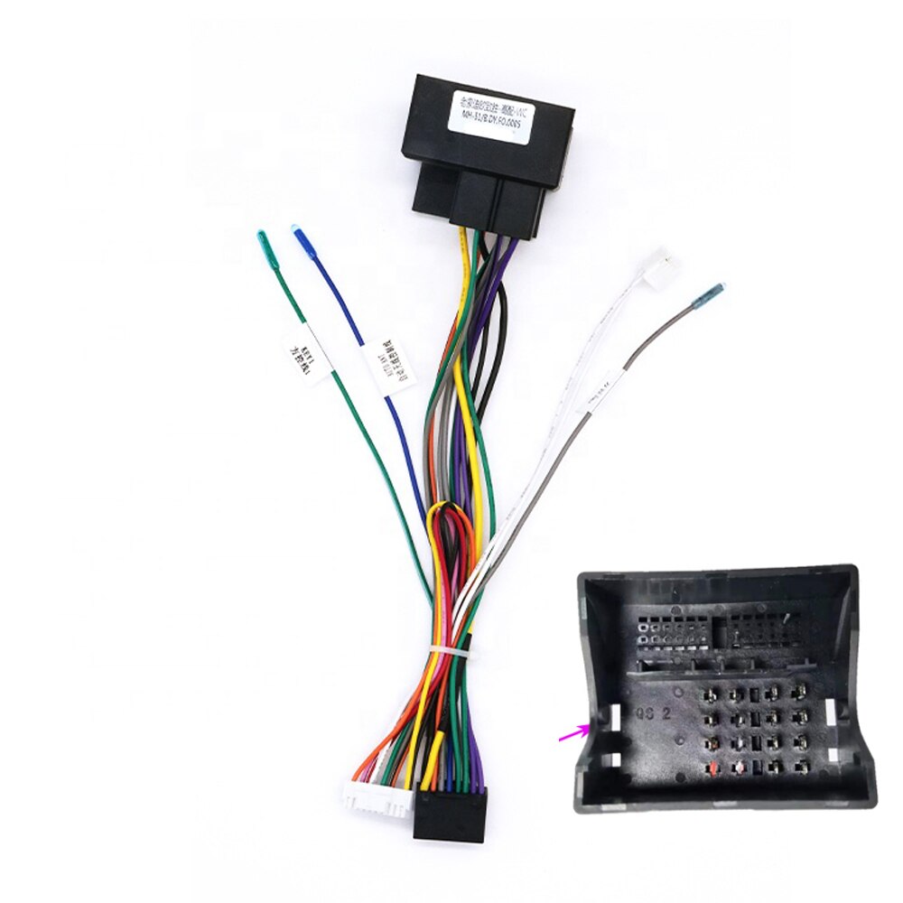 BYNCG 9 inch Fasxia Car Audio Frame Car Radio Fascia,gps navigation fascia panel is suitable 2000-2003 FORD MONDEO SEDAN: power cord