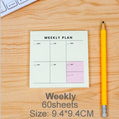 Cute Kawaii Weekly Monthly Work Planner Book Diary Agenda Dokibook For Kids School Supplies: Weekly