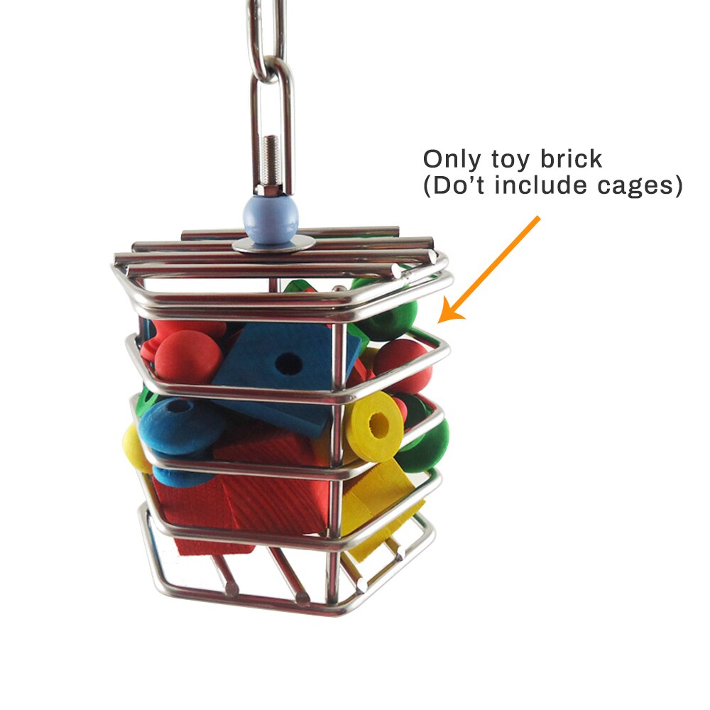 Picture of Bird Stainless Steel Hanging Cages Pet Parrot Cage... – Grandado