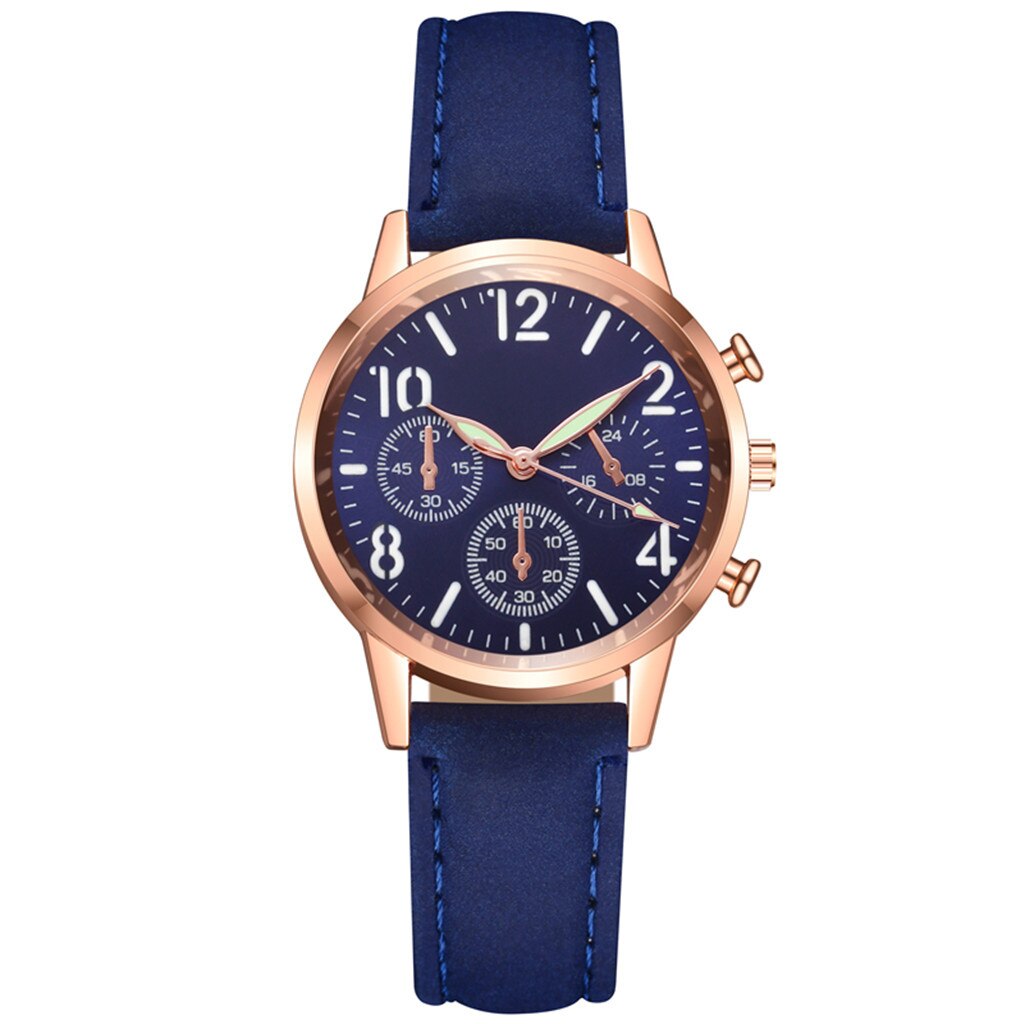 Quartz Horloges Dames High-End Quartz Horloge Roestvrij Staal Lichtgevende Wijzerplaat Leisure Horloge Zegarek Damski: B