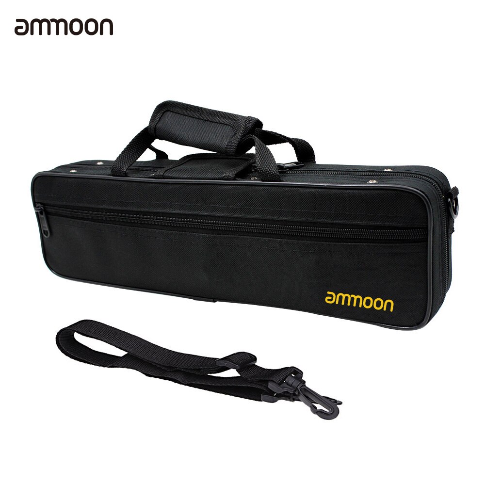 Ammoon-funda con 16 agujeros para teléfono móvil, mochila de de caja, relleno de algodón de espuma 600D resistente al agua con correa de hombro ajustable