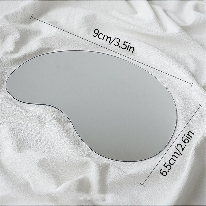 Ins Photo Props Irregular Acrylic Mirror Reflection Board Shooting Background Home Bedroom Desktop Ornaments Posing Props: Mirror S7