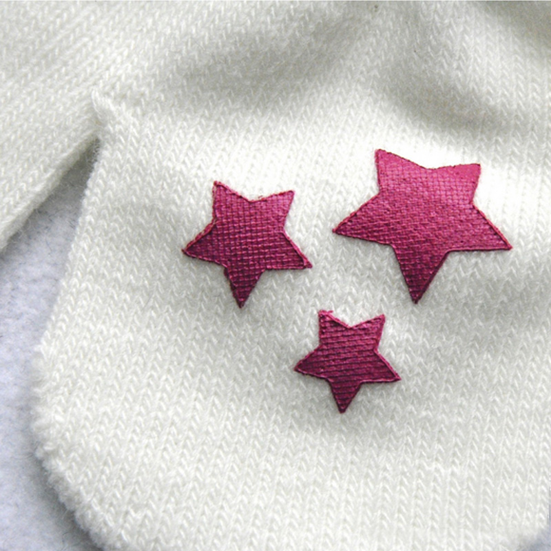 Baby Anti kratzen Fäustlinge Punkt Stern Herz aufbringen Baby Handschuhe Weiche betroffen Warme Handschuhe