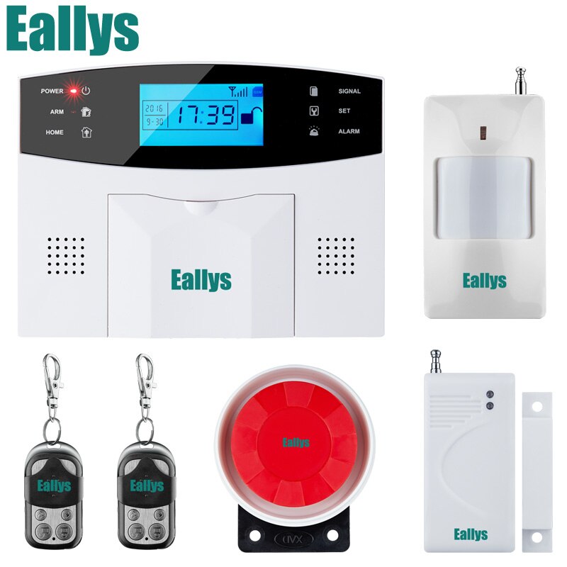 Wireless/wired GSM Voice Home Security Burglar Alarm System Auto Dialing Dialer SMS Call Remote control setting: G2B002