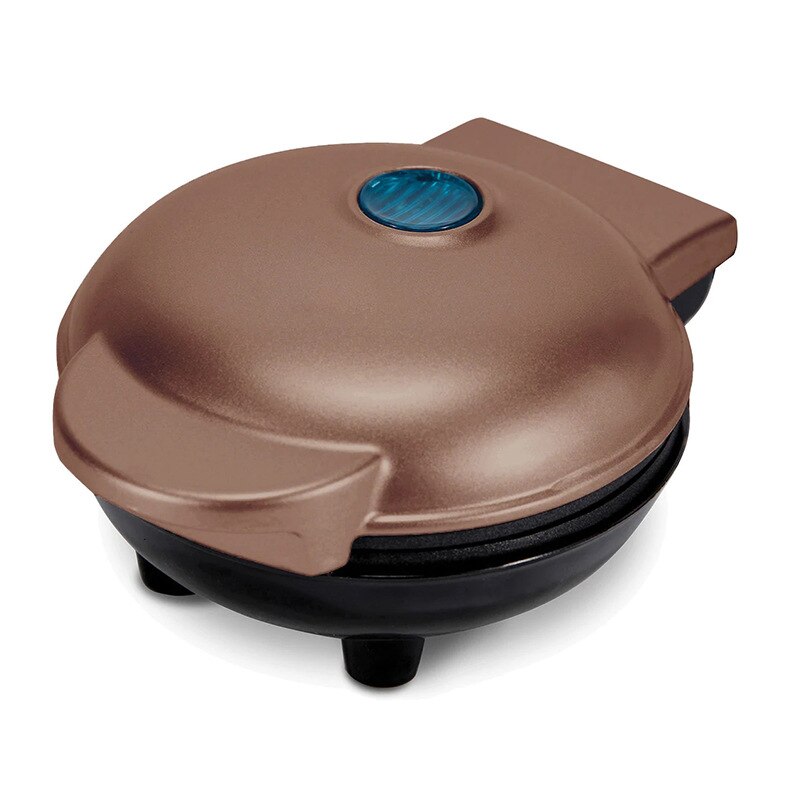 4 Inch Mini Wafelijzer Machine Panini Taart Elektrische Maker Biscuit Pizza Maker Ontbijt Machine Bakken Pan Ei Broodjes oven