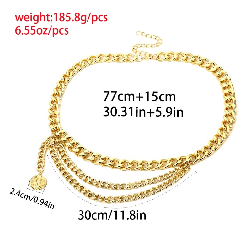 Cinturón de cadena de plata para mujer, metal dorado de cintura ketting riem Z, cinturones de de lujo para mujer, punk jeans, llavero, cinturón con cintos