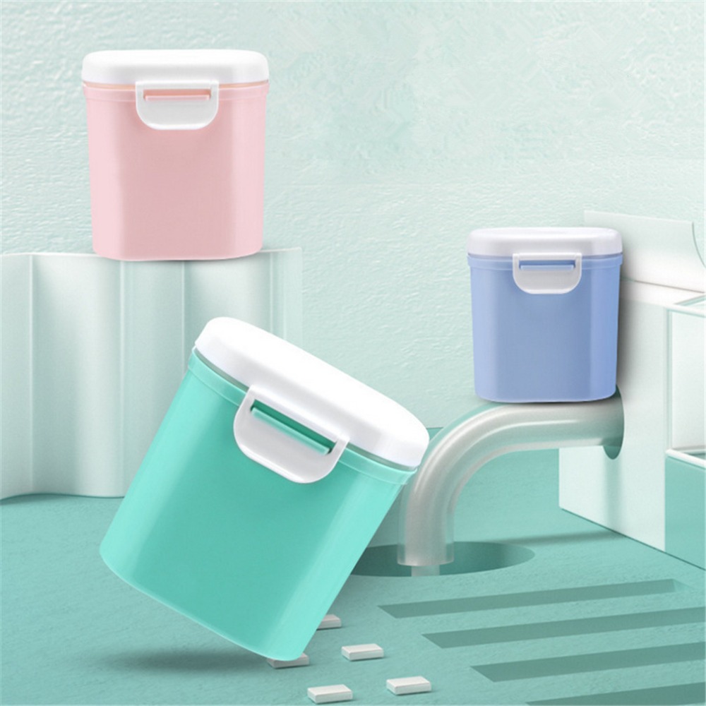 Caja de almacenamiento portátil para fórmula de bebé, dispensador de leche en polvo para niños, contenedor de comida, caja de alimentación para niños, caja de comida de polipropileno