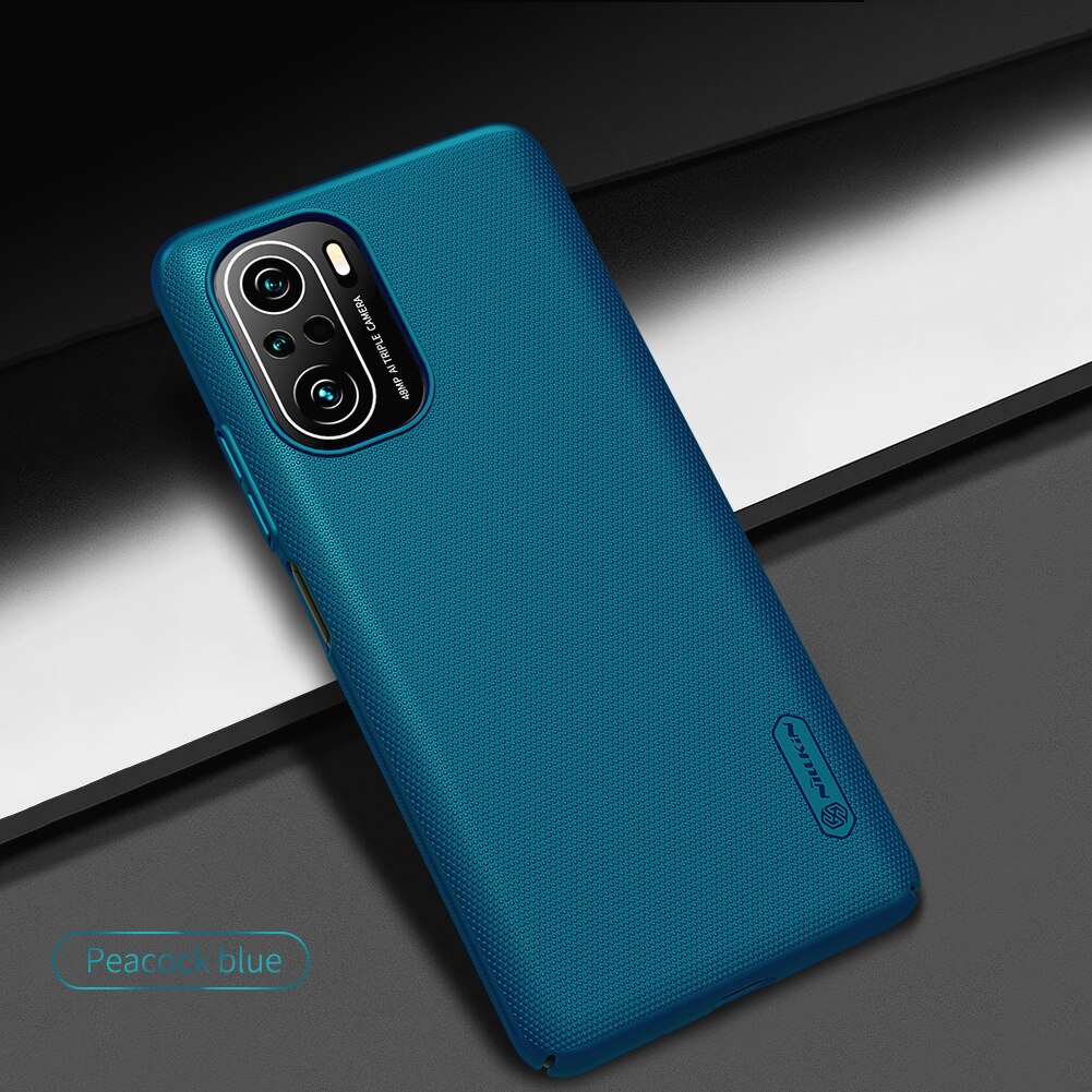 NILLKIN POCO F3 pokrowiec PocoPhone F3 pokrowiec Super matowa tarcza twardy PC pokrowiec na tył robić Xiaomi POCO F3