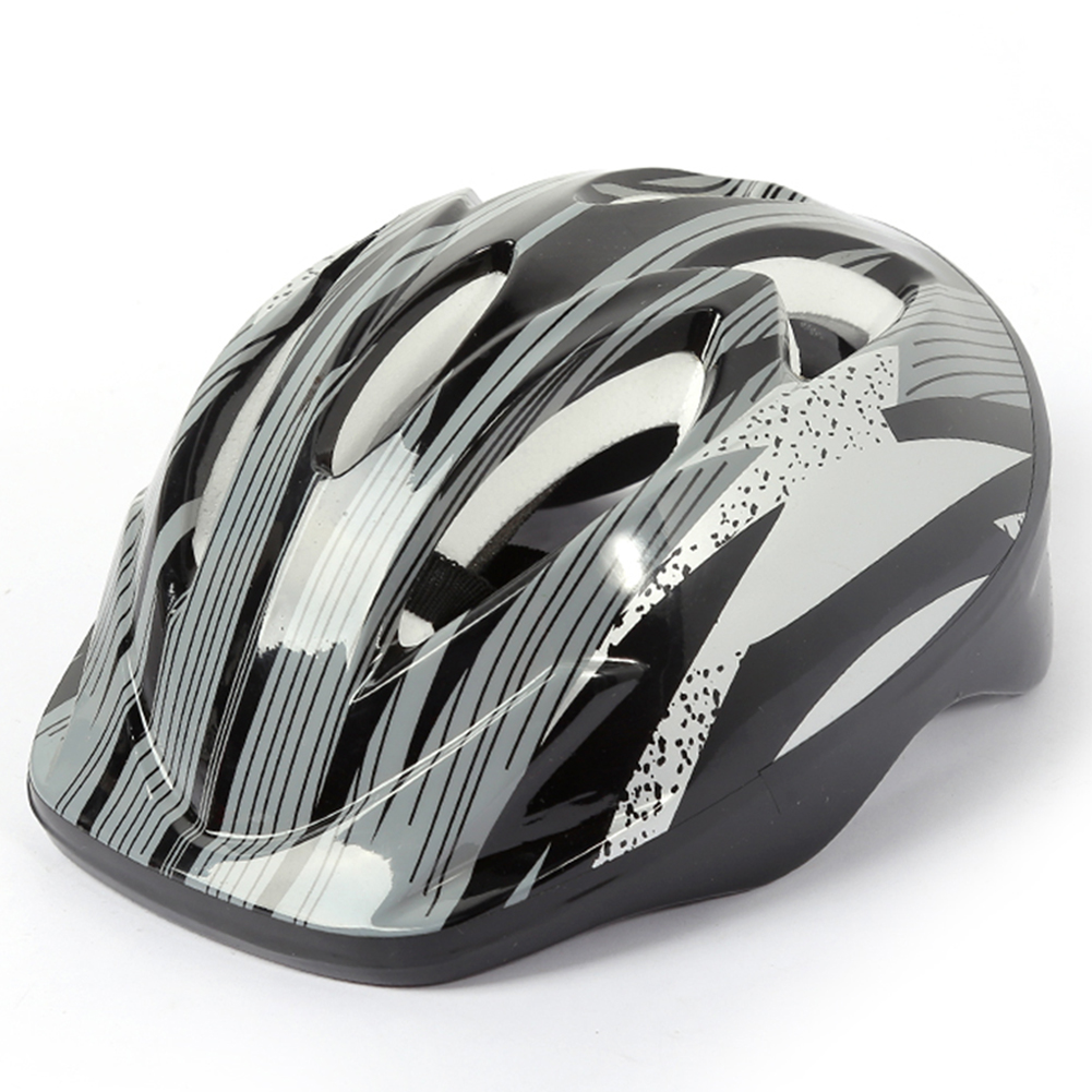 7Pcs Bicycle Sport Protective Gear Set Breathable Kids Skateboard Scooter Helmet Set 48-55cm for Skateboard/Bike/Skating/Cycling