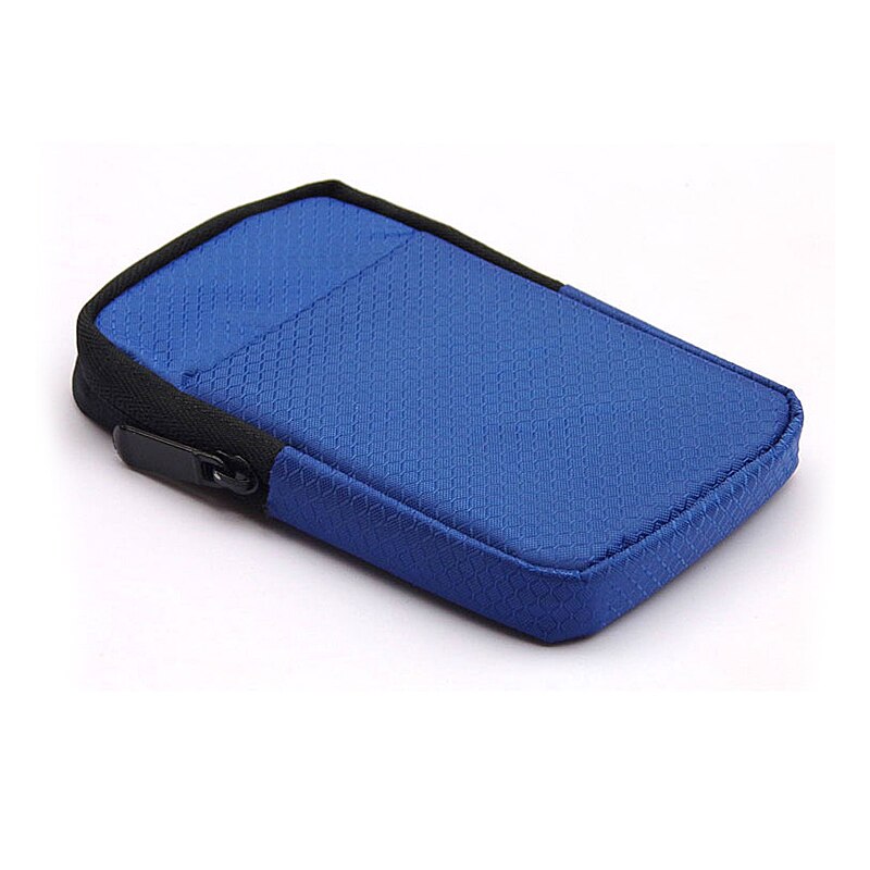 2.5 Inch Shockproof EVA HDD Protection Box Bag Case for External Portable Hard Drive Mobile Power Supply Storage Bag: blue