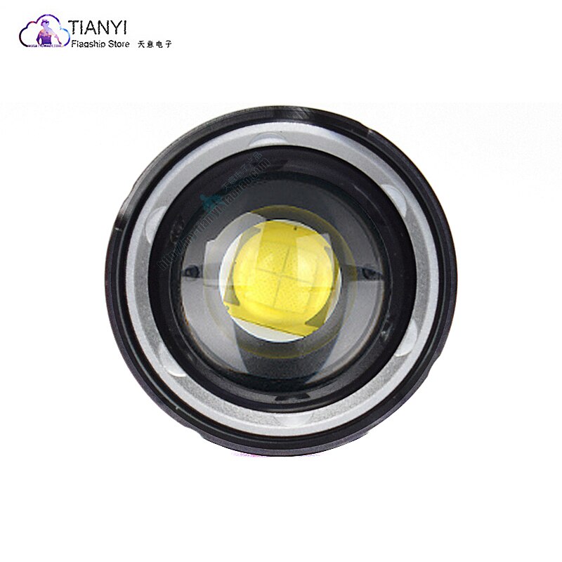 Strong light telescopic focusing XH-P90 lamp bead lighting flashlight LED high-power household emergency lighting flashlight