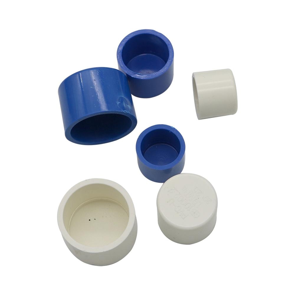 Sisähalkaisija 20mm 25mm 32mm pvc päätyliittimet vesiputki putken päätykansi puutarhakastelu maatilan adapteri tarvikkeet 3 kpl