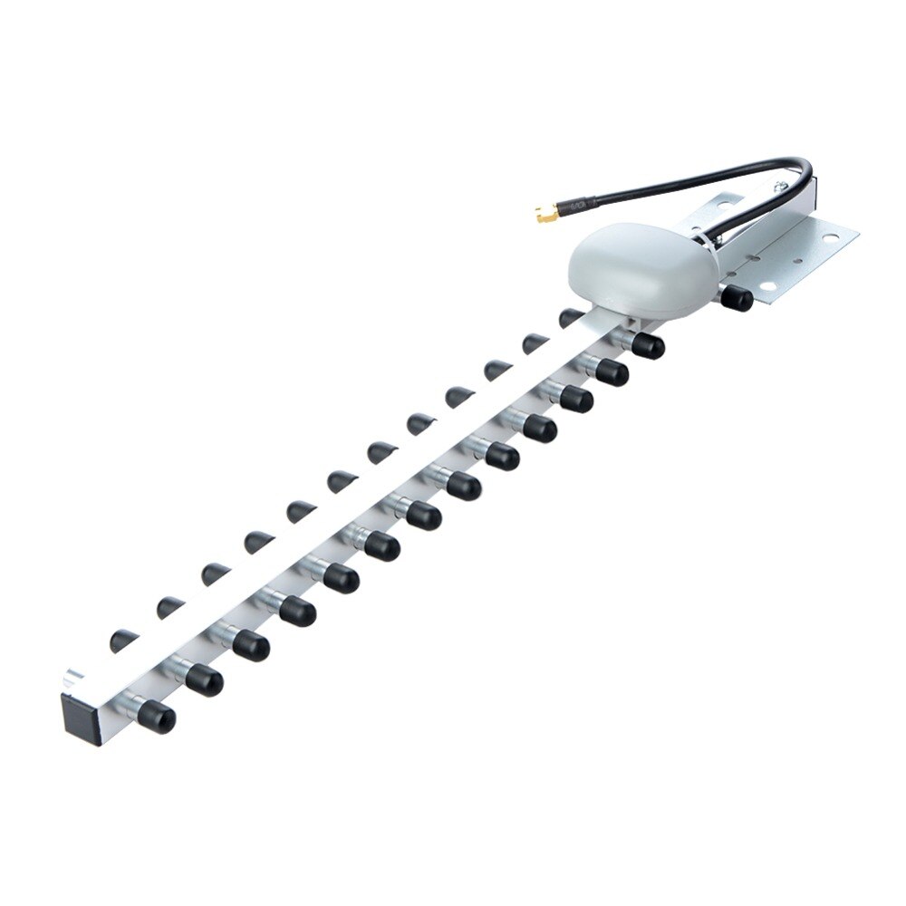 4G 25dBi de alta ganancia de la antena WiFi al aire libre Antena Yagi de RP-SMA hombre direccional de módem amplificador RG58 1,5 m Cable