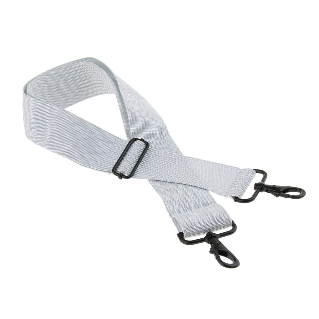 Tooyful Polyester Marching Snare Drum Belt Strap White DIY Percussion Instrument Accessory