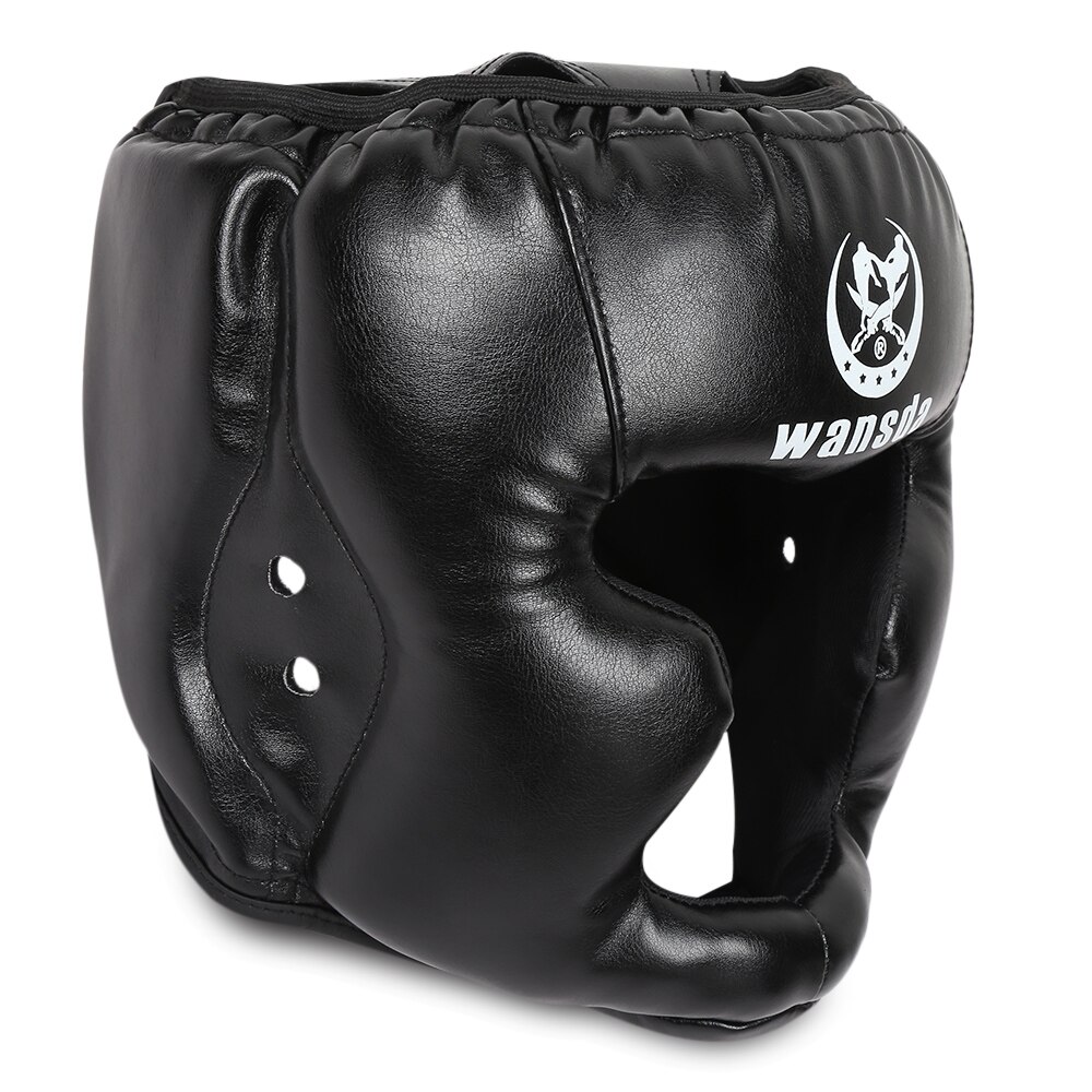 sparke bokshjelm til menn kvinner pu karate muay thai guantes de boxeo fri kamp mma sanda trening voksne