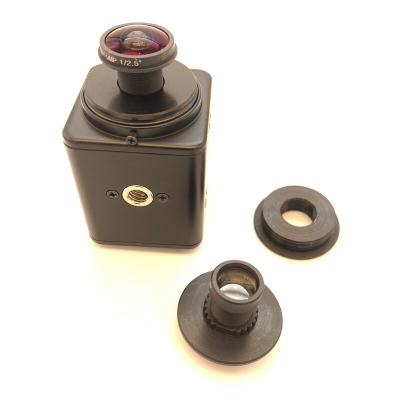 Montaje de lente CS a M12 * 0,5mm,M12 * 0,5mm para montaje de lente CS