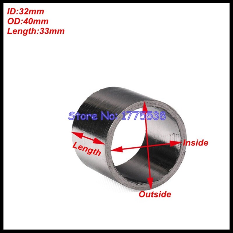 Universal--Ich würde:22 29 30 32 35 38 43 45 50 51 55mm motorrad Auspuff Verknüpfung Rohr Graphit Dichtung Asbest dichtung SealingRing: G