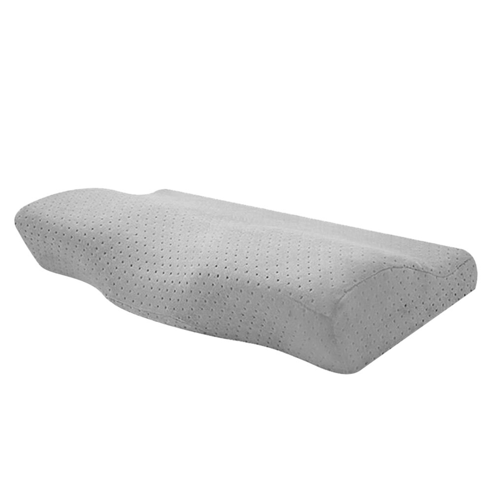 Memory Foam Kussen Voor Slaap Cervicale Kussens Vlinder Vormige Memory Kussens Ontspannen De Cervicale Wervelkolom Volwassen Trage Rebound: Grey