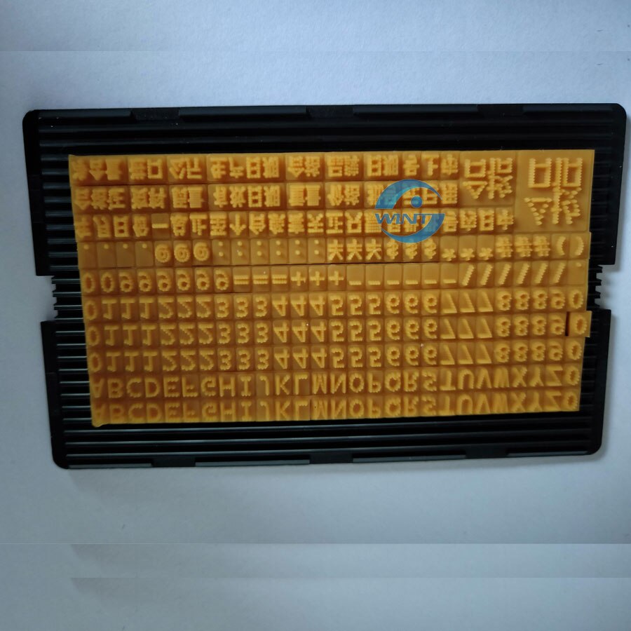 letters and numbers for coding machine,Manufacture and expire date lot number for stamping machine