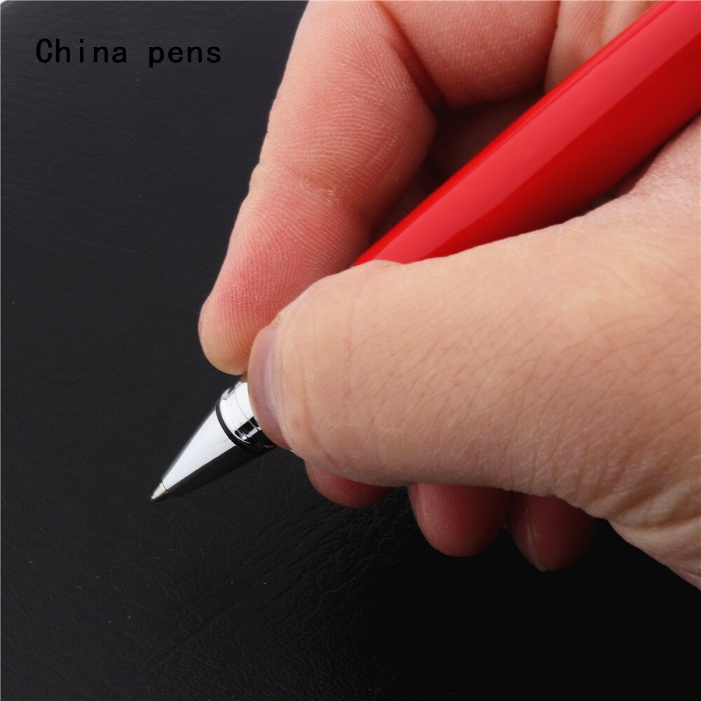 Luxury 022 Red Black White Colour Business office Medium Nib Rollerball Pen School student Supplies Pens