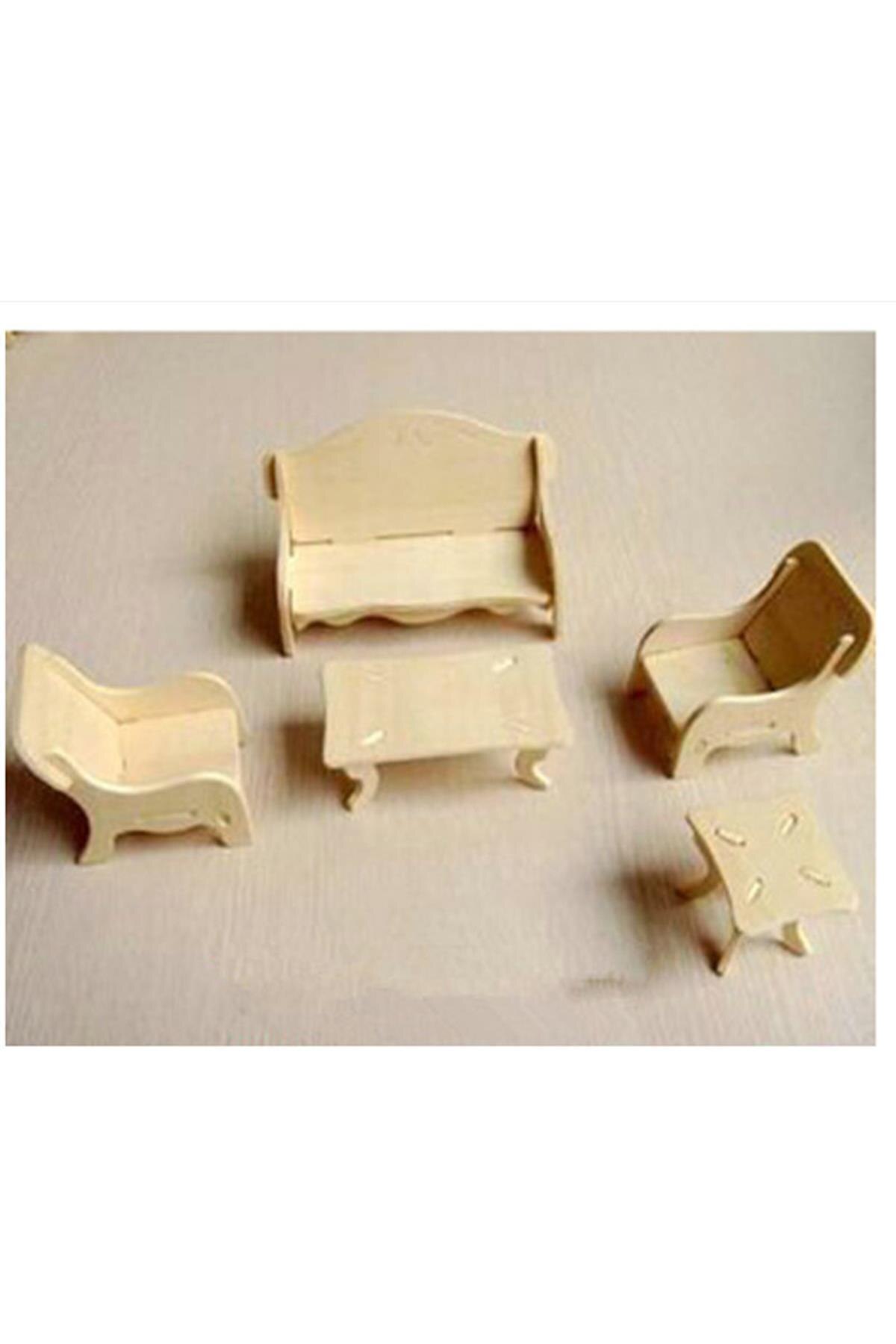 3D Wooden Puzzle - Salon Kit