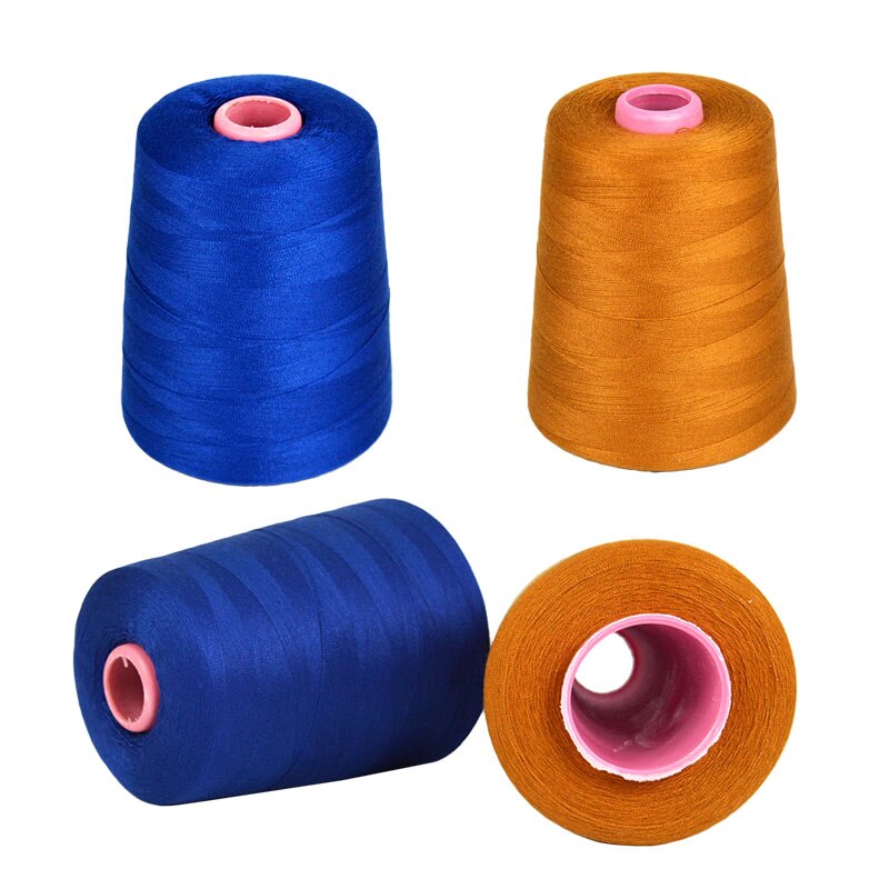 Fil à coudre industriel en Polyester pour Jeans, 1 bobine de pour Machine à coudre