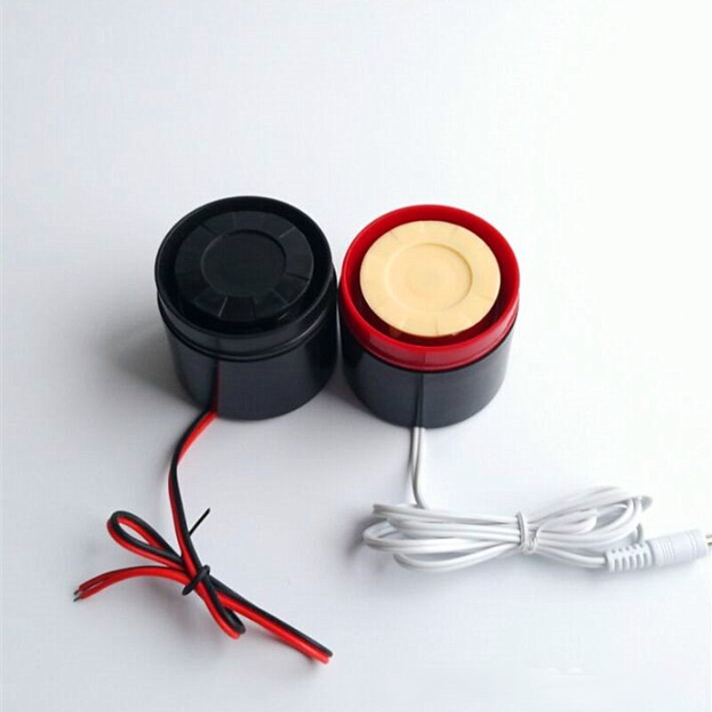 Dc 12V Bekabelde Mini Hoorn Sirene Home Security Sound Alarmsysteem 110dB Anti-Diefstal Speaker Buzzer