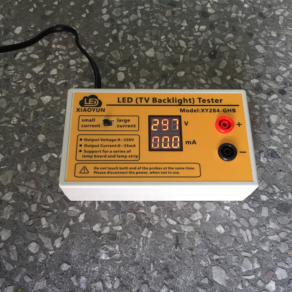 0-320V Uitgang Tool Valuta Voltage Tv Backlight Strip Lamp Thuis Kralen Meting Led Tester Repareren Meter Testen doos