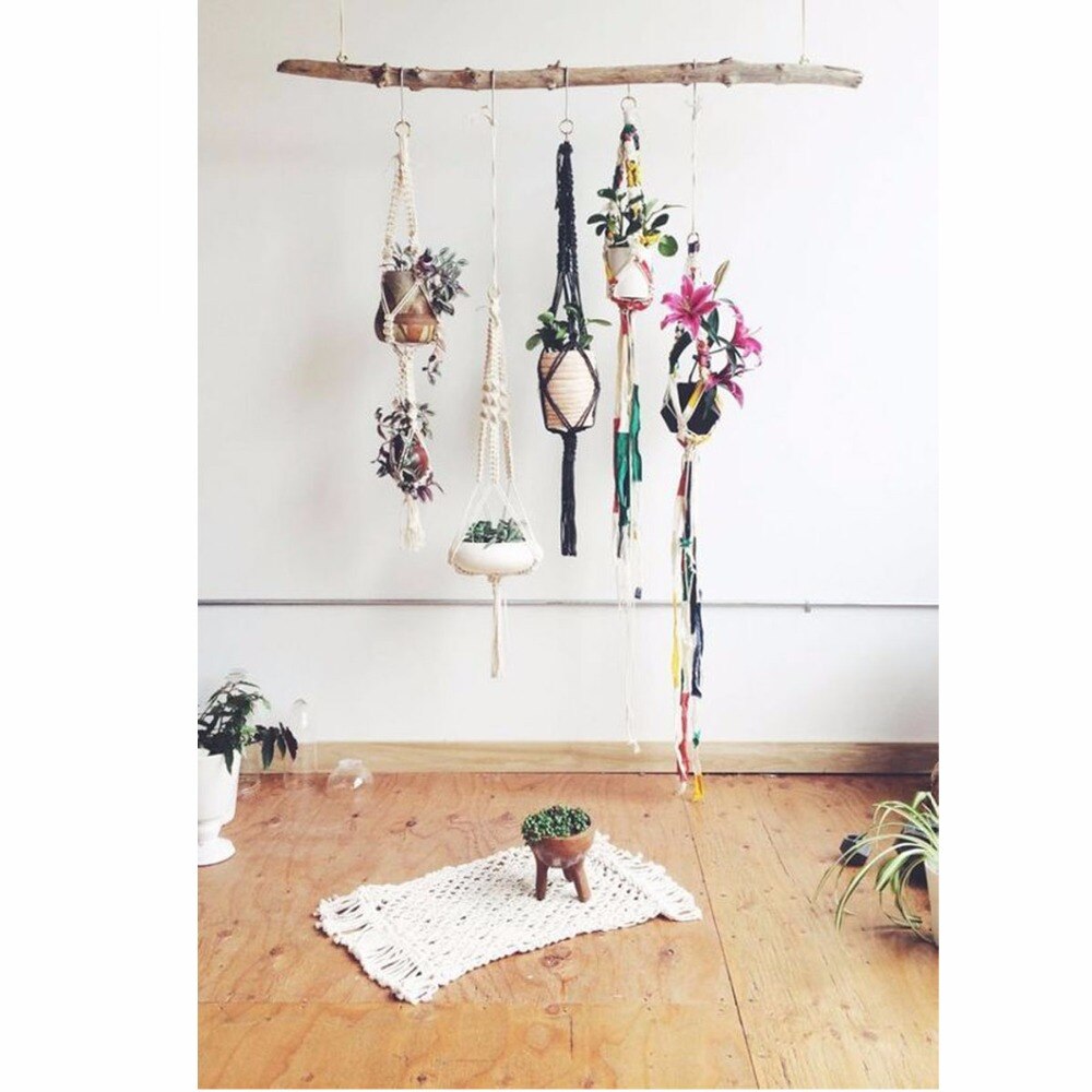 Cordão trançado de algodão para macrame, 5mm x 100m, diy, artesanato, tecido, acessórios têxteis para casa, presente, bege cáqui