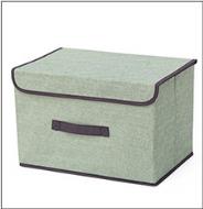 Bedroom Storage Box Clothes Storage Box with Lid Cosmetic Organizer Storage Box Foldable Debris Portable Dust-proof Storage Box: GN