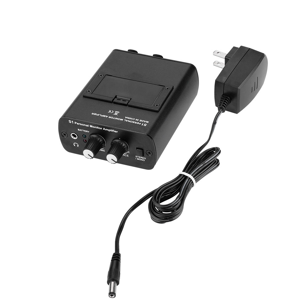 AMPLIFICADOR DE auriculares para ANLEON S1, sistema de monitoreo intrauditivo para estudio de escenario, 100-240V: US Plug