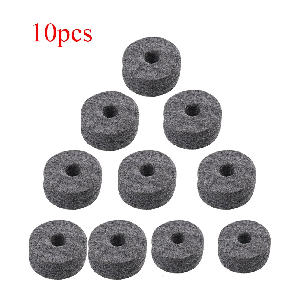 10Pcs Anti Wrijving Beschermende Vervanging Universele Voelde Pad Kit Washer Antislip Draagbare Ruisonderdrukking Voor Drum Lichtgewicht