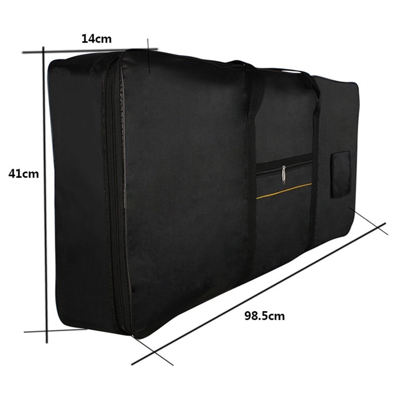 Funda impermeable Oxford para Teclado de Piano 61 teclas de órgano electrónico, estuche tejido portátil, accesorios para instrumentos musicales, ABUO-IRIN