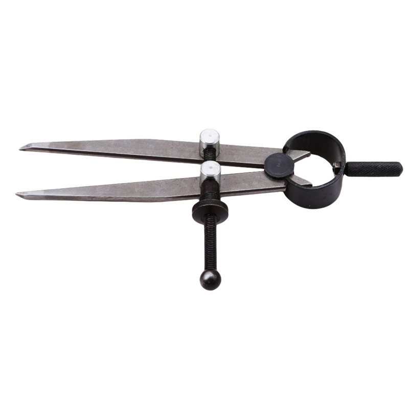 Compas de cuir en carbone de , outils de couture maison faits à la main, bricolage, diviseur d&#39;aile, artisanat rotatif à gratter, compas de meubles en cuir