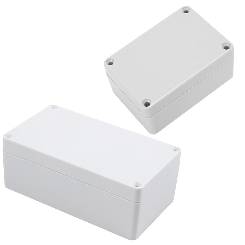 Caja de carcasa electrónica de plástico Abs, resistente al agua Ip65, 2 piezas, 158X90X60 Mm y 100X68X50Mm, novedad: Default Title