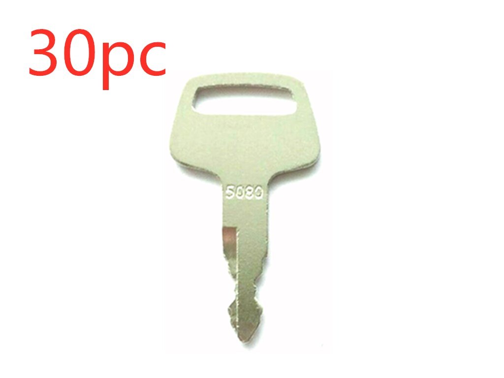 30pc key 5080 For IHI Marooka Excavator Heavy Equipment Ignition Key 069027029