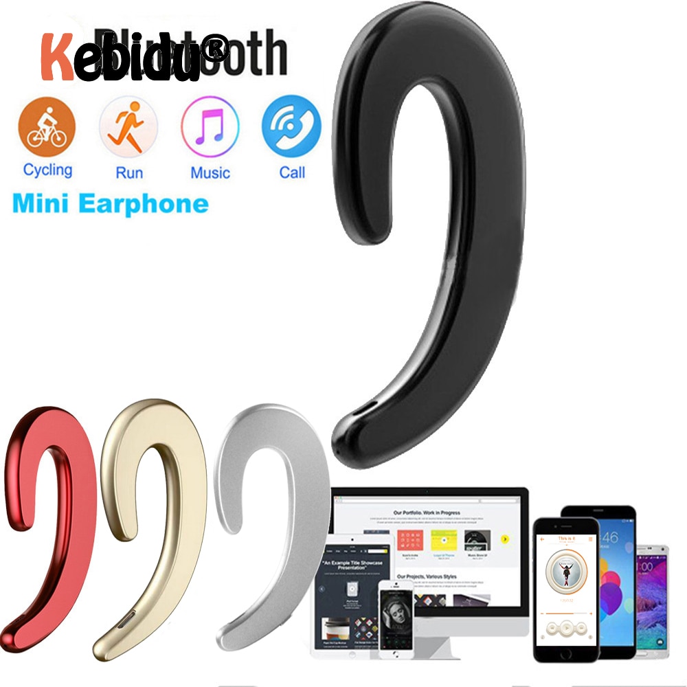 Universele Beengeleiding Oortelefoon Draadloze Bluetooth 4.2 Sport Stereo Headset Voor Laptop Tablet Voor Xiaomi Voor Iphone 7 8 X