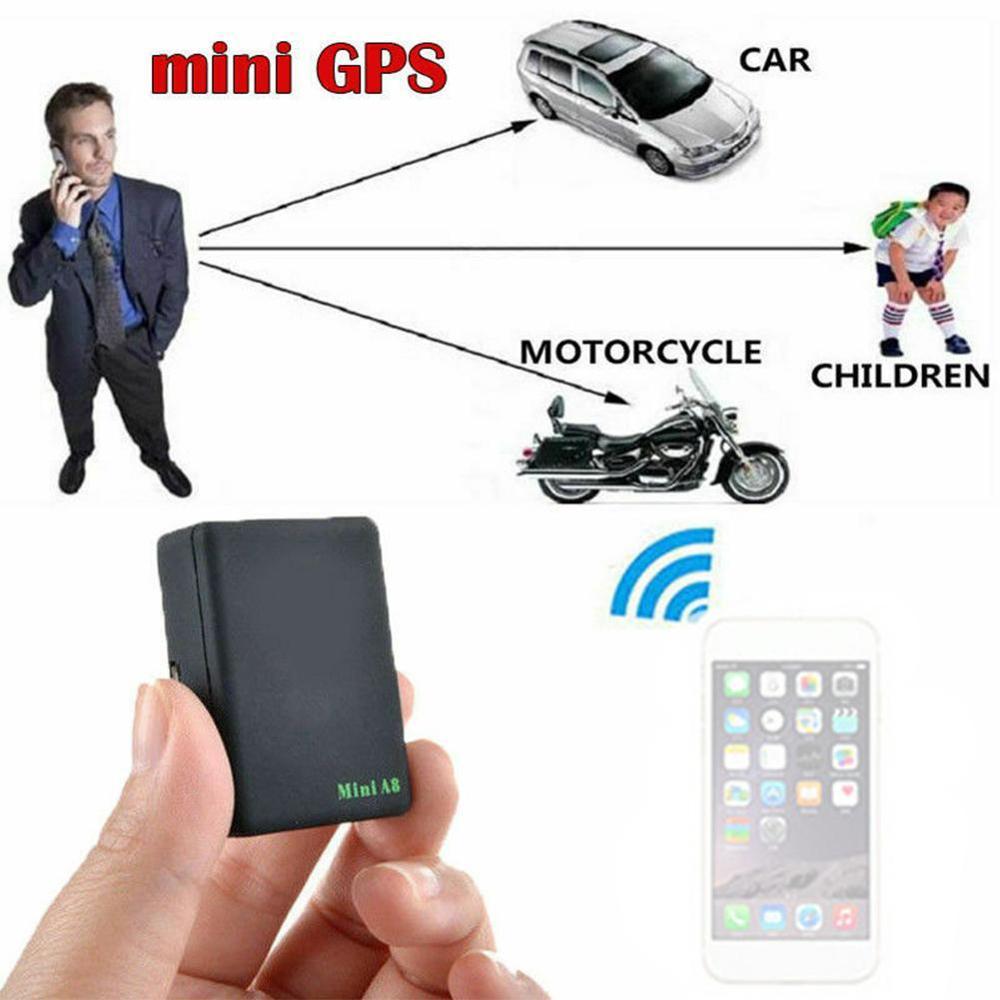 A8 Mini GPS GSM GPRS Global Locator Real Tracking Tracker Car Device Kid SOS G3I4