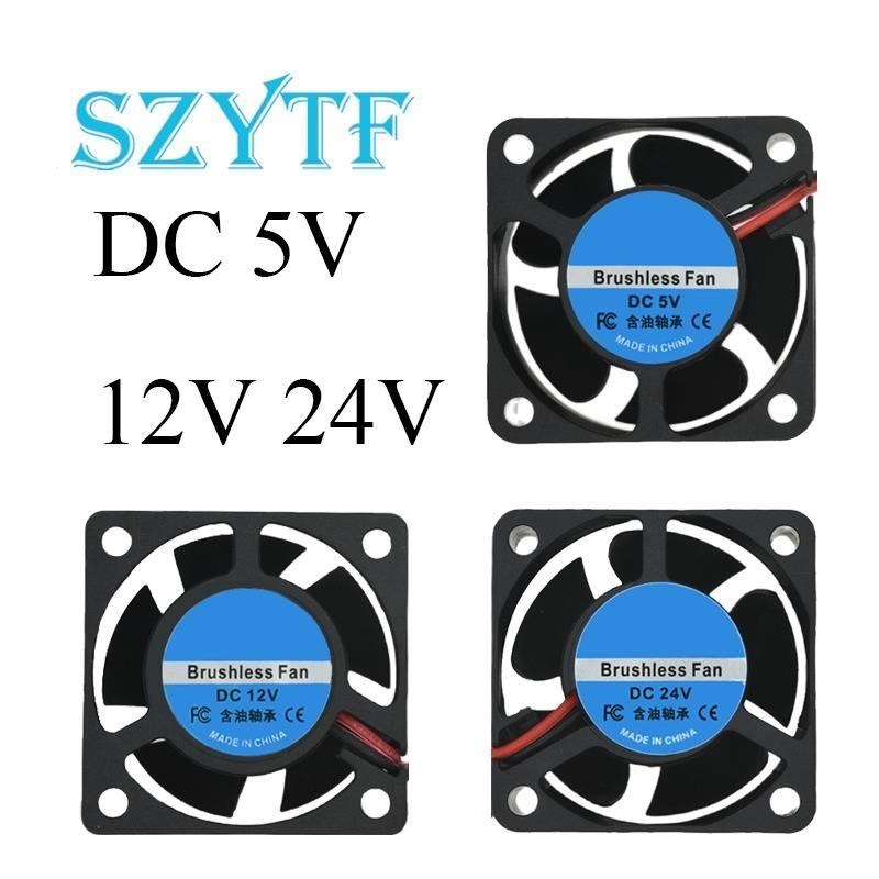 Mini ventilador de refrigeración para impresora 3D, ventilador de escape pequeño de 2 pines, 5V, 12V, 24V CC, 40MM, 40x40x20mm, 4020