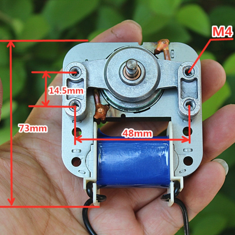 shaded pole asynchronous motor for Refrigerator microwave cooling fan motor ac shaded pole motors
