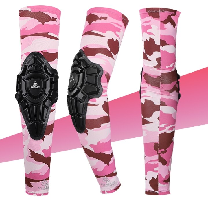 Mangas de hielo anticaída para motocicleta, coderas para montar en moto, Mangas de seda de hielo de alta elasticidad, protector solar que absorbe el sudor en frío