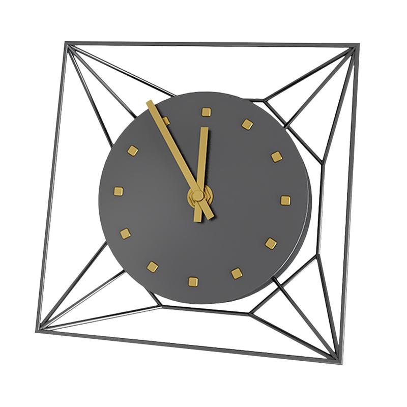 1Pc Tafel Klok Decoratieve Creatieve 3D Mute Horloge Muur Klok Voor Woonkamer Slaapkamer