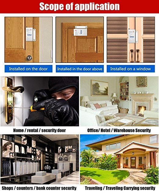 Corina Thuis Beveiligingssysteem Window Deur Sensor Motion Sensor Alarm Met Afstandsbediening Meer Diy Thuis Garage Winkel Alarmsysteem