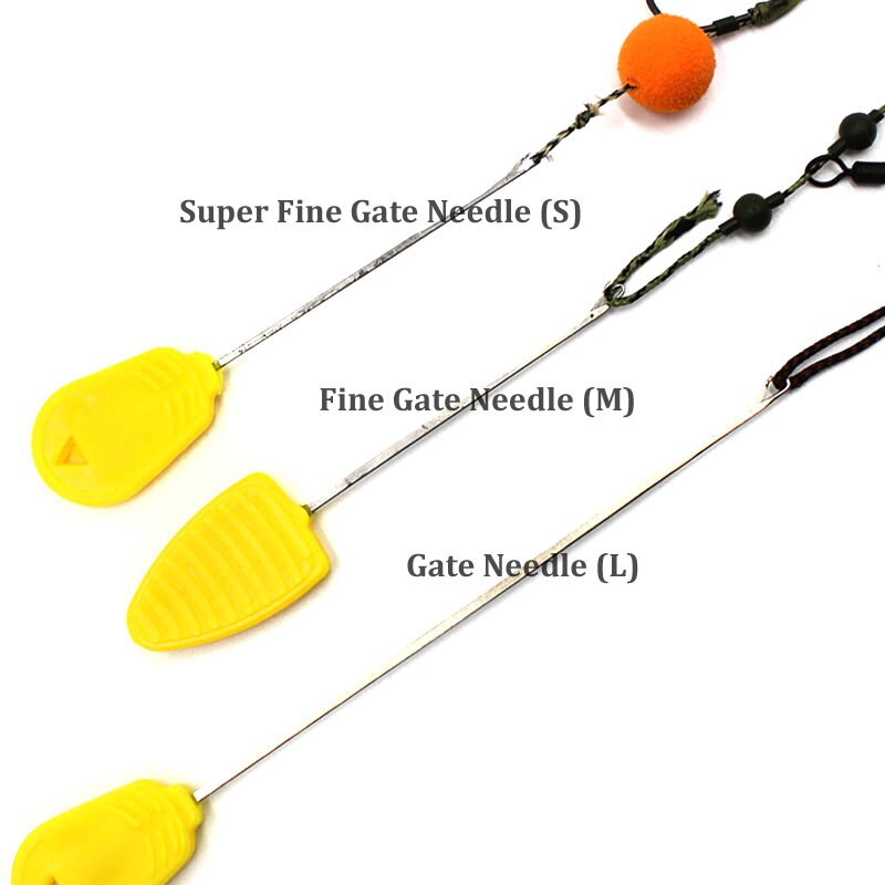 Outils de pêche, 3 pièces, aiguilles de gréement avec hameçon Crochet, bobine de forage pour appâts de pêche, 3 pièces